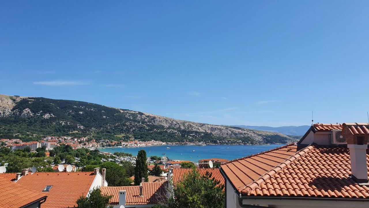 Apartment Helmut With Sea View Baška Kültér fotó