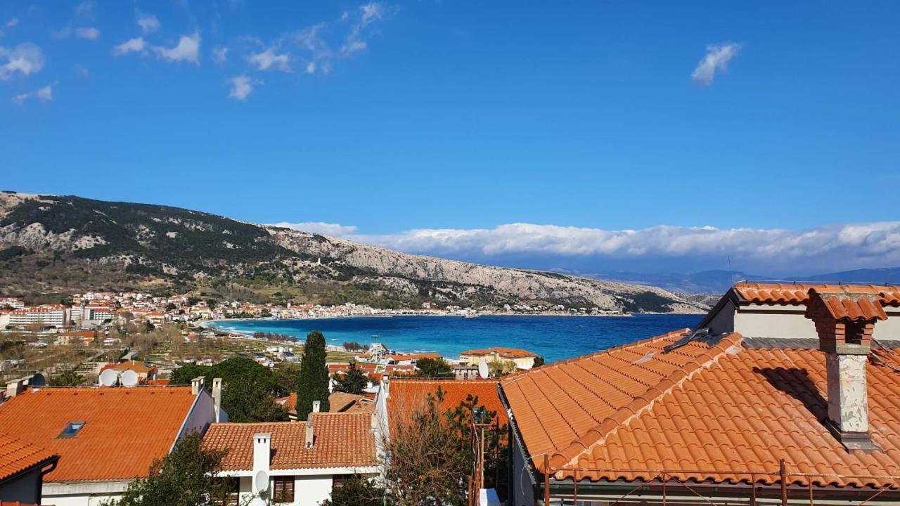 Apartment Helmut With Sea View Baška Kültér fotó